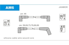 Sada kabelů pro zapalování JANMOR AM6