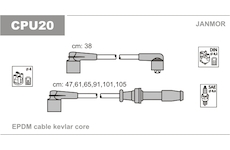 Sada kabelů pro zapalování JANMOR CPU20