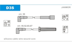 Sada kabelů pro zapalování JANMOR D3S