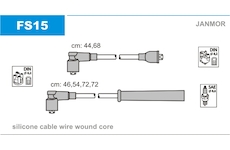 Sada kabelů pro zapalování JANMOR FS15