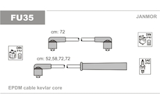 Sada kabelů pro zapalování JANMOR FU35