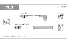 Sada kabelů pro zapalování JANMOR FU5