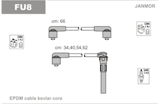 Sada kabelů pro zapalování JANMOR FU8