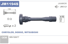 Zástrčka, zapalovací cívka JANMOR JM1194S