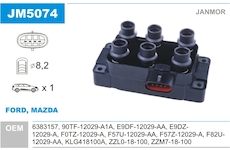 Zapalovací cívka JANMOR JM5074
