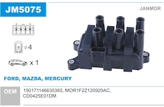 Zapalovací cívka JANMOR JM5075