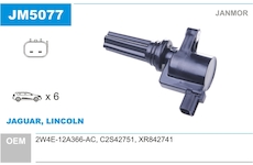 Zapalovací cívka JANMOR JM5077