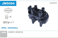 Zapalovací cívka JANMOR JM5094