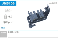 Zapalovací cívka JANMOR JM5106