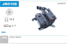 Zapalovací cívka JANMOR JM5108
