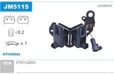 Zapalovací cívka JANMOR JM5115