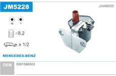 Zapalovací cívka JANMOR JM5228