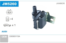 Zapalovací cívka JANMOR JM5260