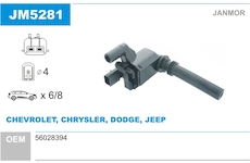 Zapalovací cívka JANMOR JM5281