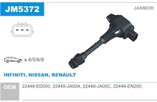 Zapalovací cívka JANMOR JM5372