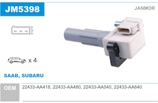 Zapalovací cívka JANMOR JM5398