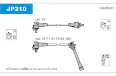 Sada kabelů pro zapalování JANMOR JP210