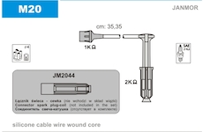Sada kabelů pro zapalování JANMOR M20