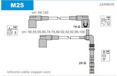 Sada kabelů pro zapalování JANMOR M25
