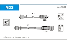 Sada kabelů pro zapalování JANMOR M33