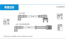 Sada kabelů pro zapalování JANMOR RB20