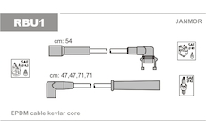 Sada kabelů pro zapalování JANMOR RBU1