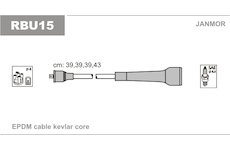 Sada kabelů pro zapalování JANMOR RBU15