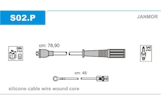 Sada kabelů pro zapalování JANMOR S02.P