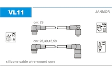 Sada kabelů pro zapalování JANMOR VL11