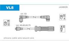 Sada kabelů pro zapalování JANMOR VL8