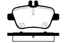 Sada brzdových destiček, kotoučová brzda RAICAM RA.1023.0