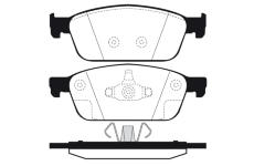 Sada brzdových destiček, kotoučová brzda RAICAM RA.1029.0