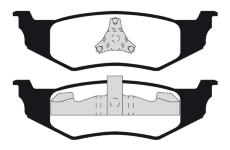 Sada brzdových destiček, kotoučová brzda RAICAM RA.1208.0