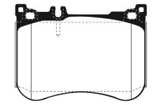 Sada brzdových destiček, kotoučová brzda RAICAM RA.1290.0