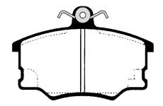 Sada brzdových destiček, kotoučová brzda RAICAM RA.0190.1