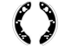 Sada brzdových čelistí RAICAM RA20560