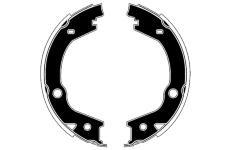 Sada brzdových čelistí, parkovací brzda RAICAM RA20590