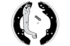 Sada brzdových čelistí RAICAM RA20930