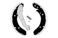 Sada brzdových čelistí RAICAM RA21360