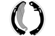 Sada brzdových čelistí RAICAM RA22490