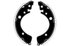 Sada brzdových čelistí RAICAM RA24820