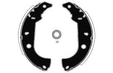 Sada brzdových čelistí RAICAM RA24860