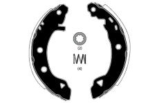 Sada brzdových čelistí RAICAM RA24921