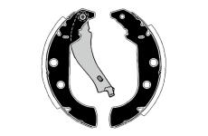 Sada brzdových čelistí RAICAM RA24980