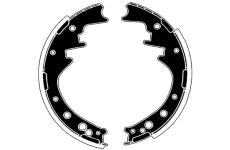 Sada brzdových čelistí RAICAM RA25150