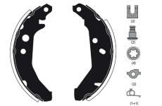 Sada brzdových čelistí RAICAM RA25740