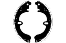 Sada brzdových čelistí RAICAM RA25810