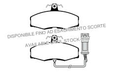Sada brzdových destiček, kotoučová brzda RAICAM RA.0259.1