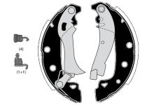 Sada brzdových čelistí RAICAM RA25900