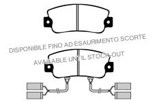 Sada brzdových destiček, kotoučová brzda RAICAM RA.0260.1